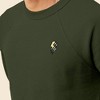 Dalix Lightning (Glow in the Dark) Embroidered Crewneck Fleece Sweatshirt Pullover Mens - 4 of 4