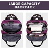 LOVEVOOK Backpack for Women, Fits 15.6 Inch Laptop Bag, Fashion Travel Work Anti-theft Bag - 2 of 3