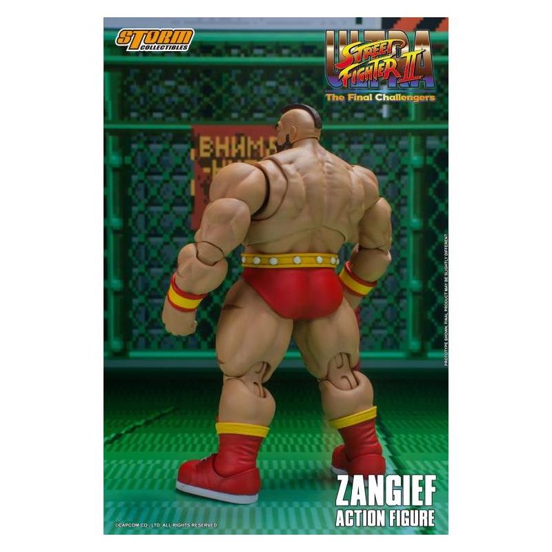 Zangief 1/12 Scale Figure | Ultra Street Fighter II: The Final Challengers | Storm Collectibles Action figures, 3 of 6