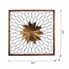 Gulches 30" x 30" Ashlyn Bloom Wall Decor, Home Decor for Living Room Kitchen Foyer Office - 3 of 4