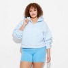 Women's Wedge Zip-Up Hooded Sweatshirt - Wild Fable™ - 2 of 3