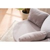Teddy Fabric Swivel Storage Chair with Back Cushion - 4 of 4
