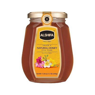 AL SHIFA All Natural Pure Raw Sidr Honey, Gold, 250g