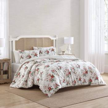 Laura Ashley Ashfield Cotton Flannel Comforter Set