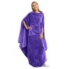 Catalonia Fleece Wearable Blanket for Adult Women Men, Travel Wrap Blanket Cape with Pocket |Warm, Soft, Cozy, Snuggly, Comfort Gift, No Sleeves - 3 of 4