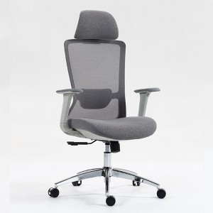 Okak Computer Chair with High Back, Office Chair with Headrest and Wheels, Mesh Desk Chair for Office, Study, Reading Room - 1 of 4