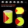 Unique Bargains Waterproof Self-Adhesive Warning Safety Reflective Tape - 3 of 4