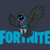 Junior's Women Fortnite Raven Logo Racerback Tank Top - 2 of 4
