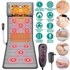 iMountek
"Full Body Electric Massage Mat with Heat & Vibration – Neck Pillow, 10 Motors, Timer for Ultimate Relaxation"Gray - 4 of 4