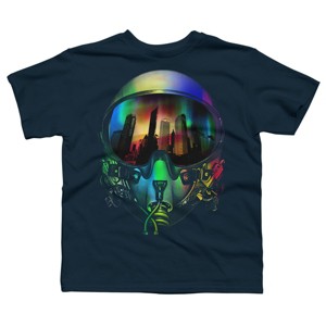 Boy's Design By Humans The Pilot By clingcling T-Shirt - 1 of 3