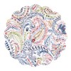 C&F Home Payton Paisley Round Placemat Set of 6 - 3 of 4