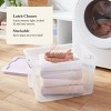 66qt Clear Latching Storage Box - Brightroom™ - 4 of 4