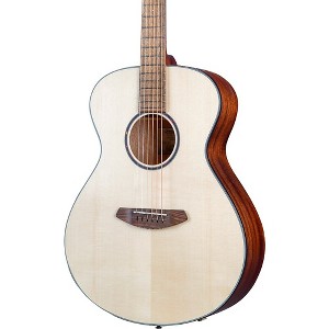 Breedlove Discovery S Concert European Spruce-African Mahogany Left-Handed Acoustic Guitar Natural - 1 of 4