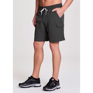 Avalanche Men's 9" Inseam Quick Drying Stretch Woven Hiking Shorts with Pockets - 1 of 4