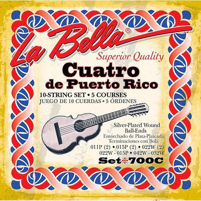 LaBella 700C Puerto Rican Cuatro Strings