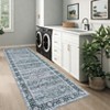 Fulvari Vintage Area Rug,Soft Distressed Print, Non-Slip, Machine Washable for Living Room, Bedroom, Dining Room, Office - 2 of 4