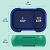 Kids Snack Box with 2 Compartments, Leak-Proof Bento - 2 of 4