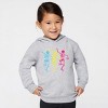 The Juniper Shop Three Skeletons Dancing Neon Toddler Hoodie - 3 of 4