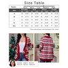 Christmas Cardigan Sweater for Women Long Sleeve Open Front Sweater Jacquard Sweater Knit Ribbed Cuff Cardigan - 4 of 4