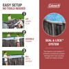 Coleman Power Durable Steel Frame Swim Vista Series II 20' x 10' x 48" Above Ground Outdoor Swimming Pool Set with 1000 GPH Filter Pump and Ladder - 4 of 4