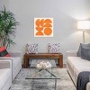 Geometric Shapes Orange by Ana Rut Bre Unframed Wall Canvas - iCanvas - 3 of 3