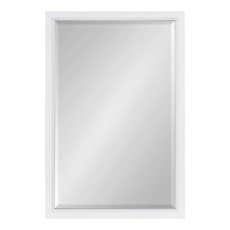 20&#34; x 30&#34; Hogan Wood Framed Decorative Wall Mirror White - Kate &#38; Laurel All Things Decor, 3 of 9