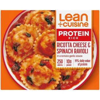 Lean Cuisine Protein Kick Frozen Ricotta Cheese & Spinach Ravioli - 8oz
