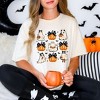 Simply Sage Market Women's Ghost and Pumpkin Coquette Short Sleeve Garment Dyed Tee - 2 of 4