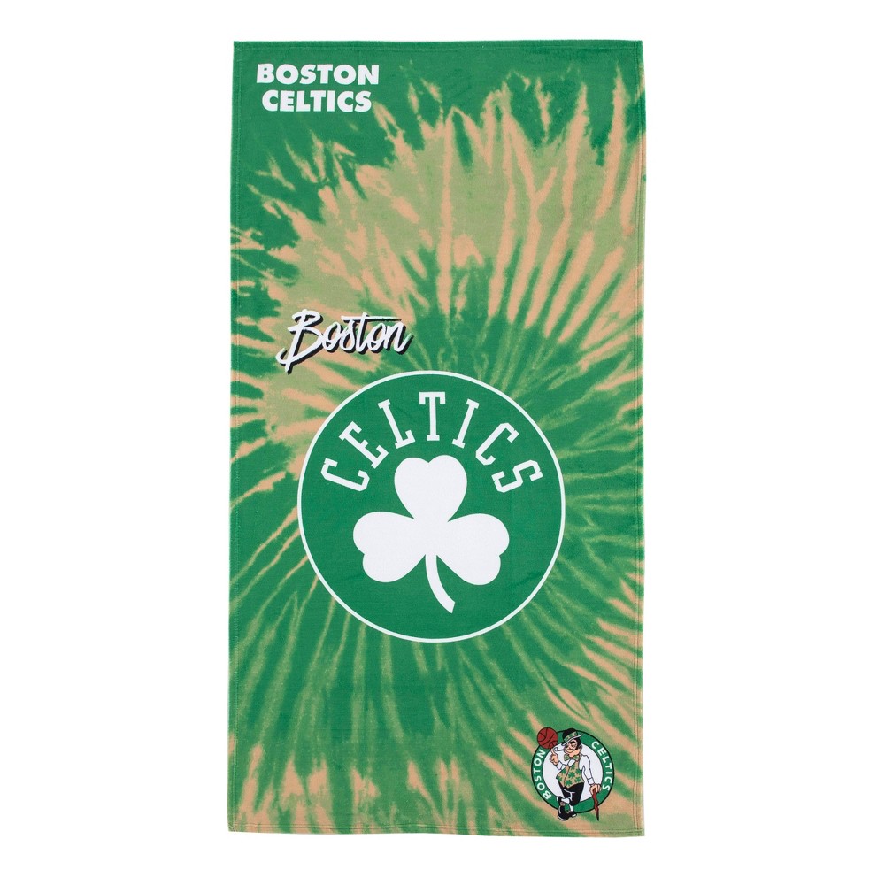 Photos - Towel NBA Boston Celtics Pyschedelic Beach 