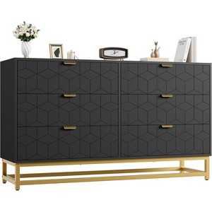7 Drawer Dresser for Bedroom, 53.5¡± Large Dresser with Metal Legs, Chest Organizer with Wide Storage,Chest of Drawers for Bedroom, Living Room - 1 of 4