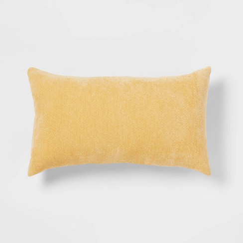 Chenille lumbar pillow sale