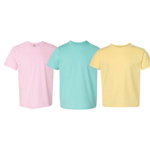 EG PRO Kids Baby Toddler Tees T Shirts Fine Jersey - 3 Pack 2T - 6T - 1 of 4