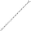 Sterling Silver Plated Tennis Bracelet, Round Cut Cubic Zirconia Stone Jewelry for Women - 3 of 4