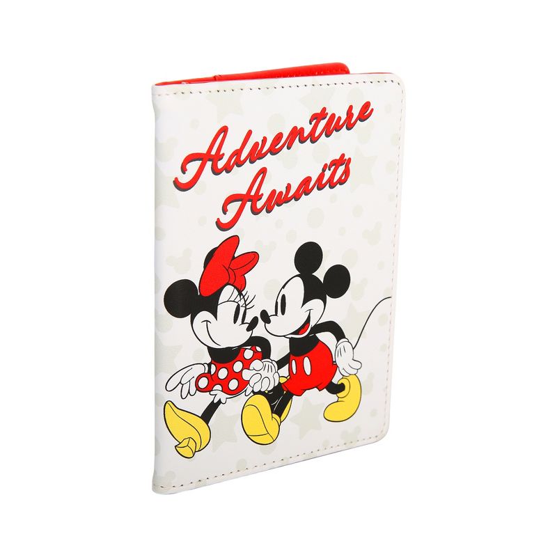 Disney Mickey & Minnie Passport Holder - Cute Travel Wallet for Disney Fans, Officially Licensed, 4 of 7