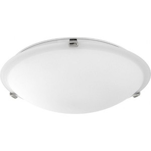 Quorum Lighting 3 - Light Flush Mount in  Polished Nickel - 1 of 1