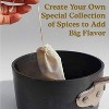 Regency 100% Cotton Spice Bags with Drawstring for Enclosing Bulk Spices, Tea, Potpourri, Jewelry - Set of 4 Bags - 4 of 4