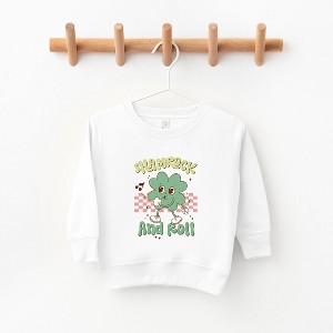 The Juniper Shop Shamrock And Roll Toddler Graphic Sweatshirt - 1 of 3