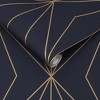 Harmony Navy Blue Geometric Paste the Wall Wallpaper - 3 of 4