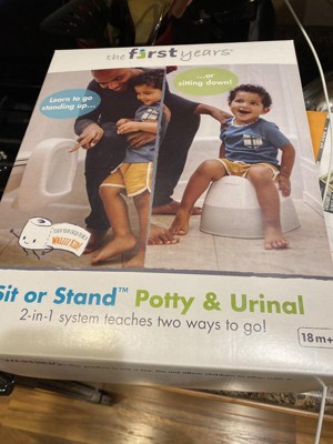 The First Years Sit or Stand Potty & Urinal – 2-in-1 Potty Training Sy