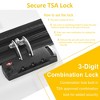 3/2/1pc Luggage Sets, Hardside Spinner Lightweight Suitcase with TSA Lock 20''/24''/28'' 4M -ModernLuxe - 4 of 4