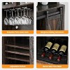 Kitchen Pantry Cabinet with Sliding Barn Door, 70" Farmhouse Coffee Bar Cabinet for Kitchen, Dining Room - 4 of 4