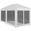 vidaXL Party Tent with 6 Mesh Sidewalls 19.7' x 9.8' - 2 of 4
