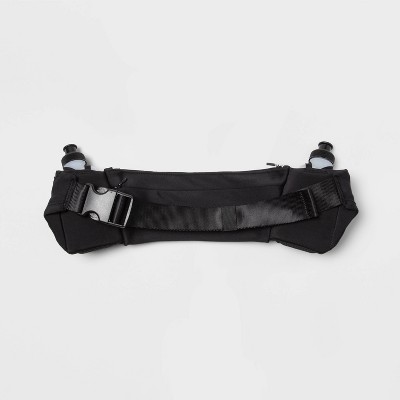 Hydration Running Belt - All In Motion: 2-Bottle Holders, Zip Closure - image 2