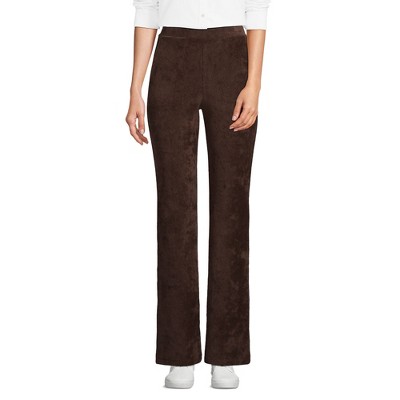 Lands' End Women's Sport Knit High Rise Corduroy Bootcut Pants