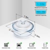 Itopfox Mini Glass Casserole Dish with Lid, Oven Safe Round Baking Dish for Cooking, Serving & Storing, Microwave, Freezer & Dishwasher Safe - 2 of 4
