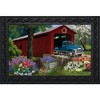 Briarwood Lane Doormat 30x18 Indoor Outdoor Bridge in Bloom Spring For Spring Doormat - 2 of 4