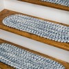 Colonial Mills Howell Tweed Stair Treads - Lake Blue 8"x28" - 3 of 3