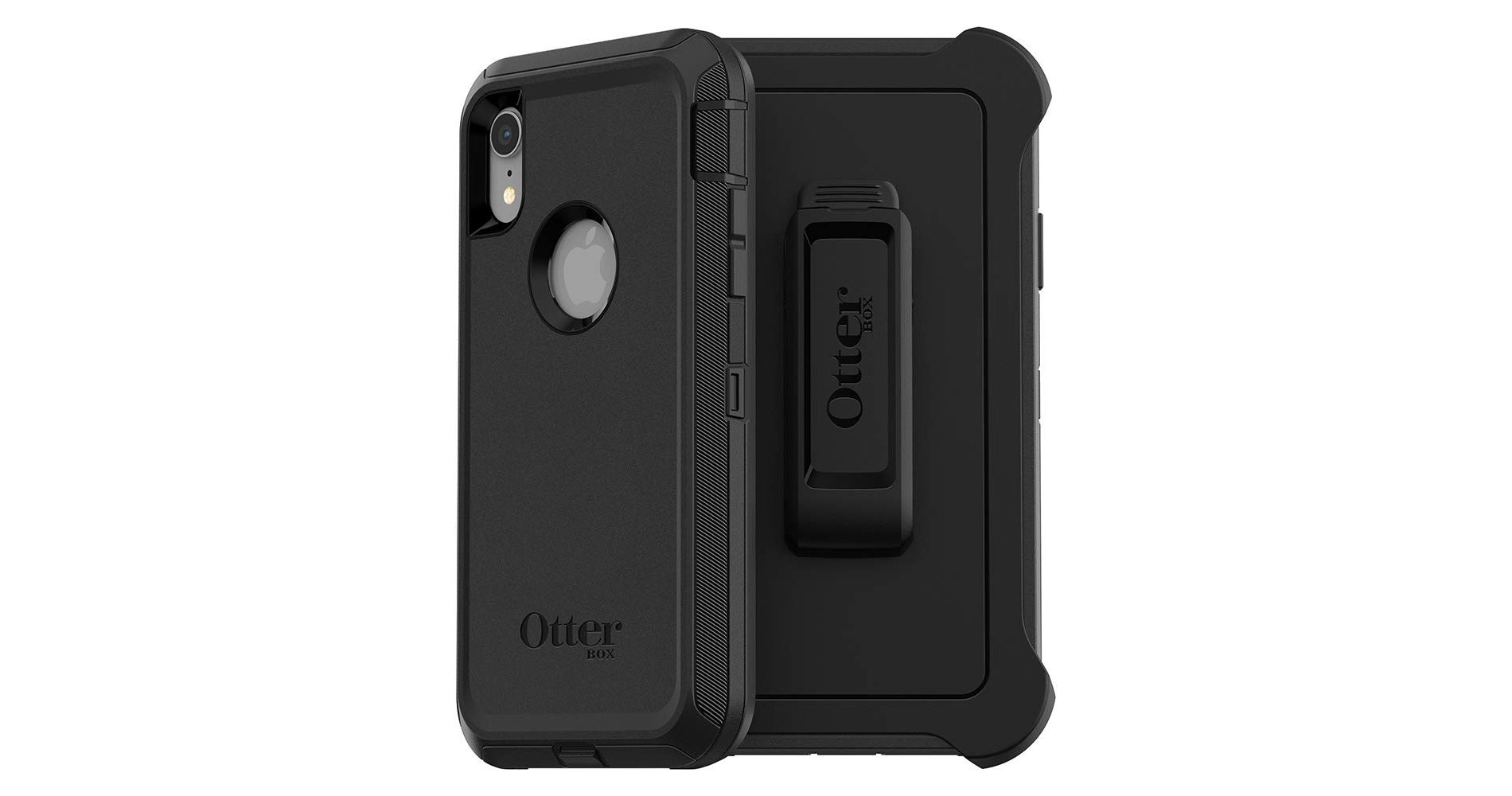 Refurbished: OtterBox DEFENDER SERIES case for iPhone XR - Black (77-59761) - Manufacturer Refurbished