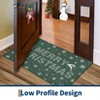 Christmas Welcome Mat Door Mat with Merry Christmas Print, Non-Slip Holiday Door Mat - 3 of 4