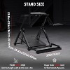Dardoo Foldable Racing Wheel Stand with Seat Slot. Compatible with Logitech G29/G923, Thrustmaster T300, Fanatec. Wheel & Pedals Not Included - 3 of 4